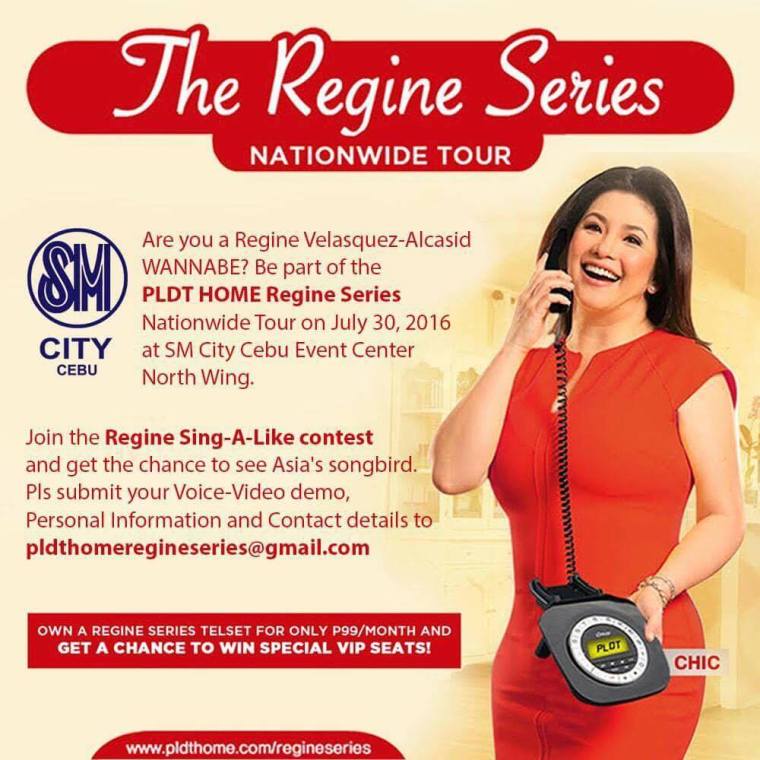 Sing Like Regine Call Out